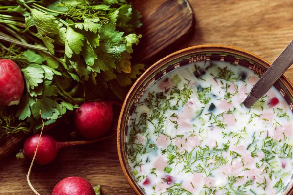 Семь лучших рецептов домашней окрошки