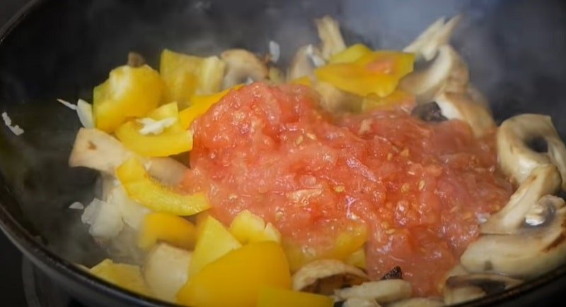 как приготовить пасту с шампиньонами