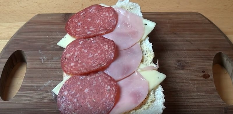 сэндвичи на противне