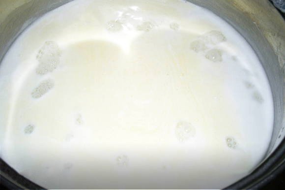 как да се направи кондензирано мляко бяло