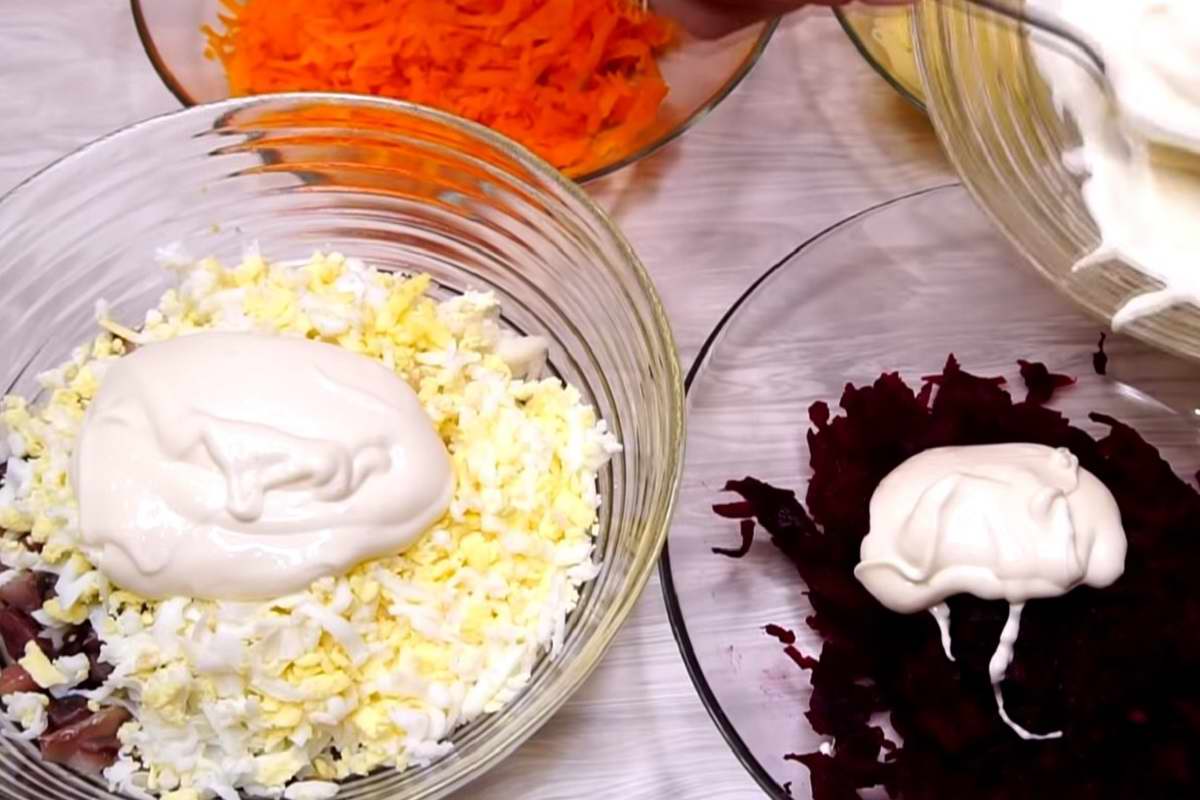 как приготовить необычную шубу