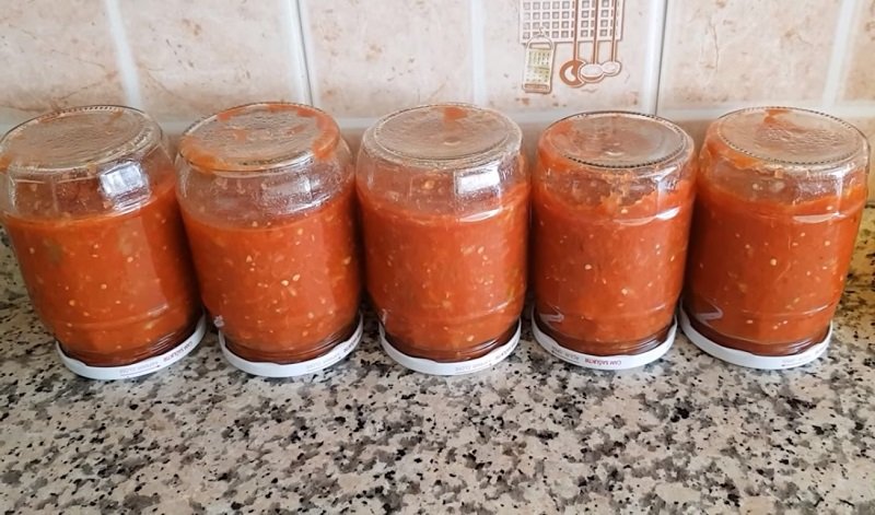 томатный соус на зиму