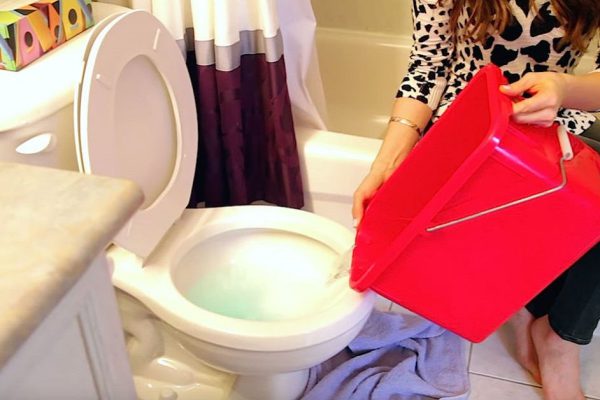 Ведро горячей воды — вот что понадобилось ей, чтобы решить эту надоедливую проблему!