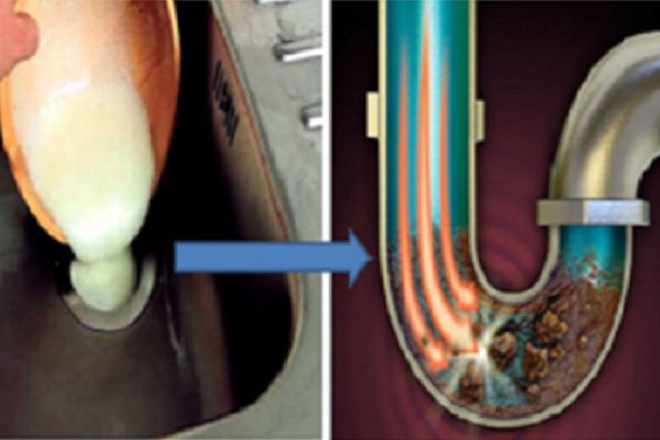 Ни одно средство не справлялось с засорами труб так быстро! Дешево, эффективно и не нужно платить сантехнику.