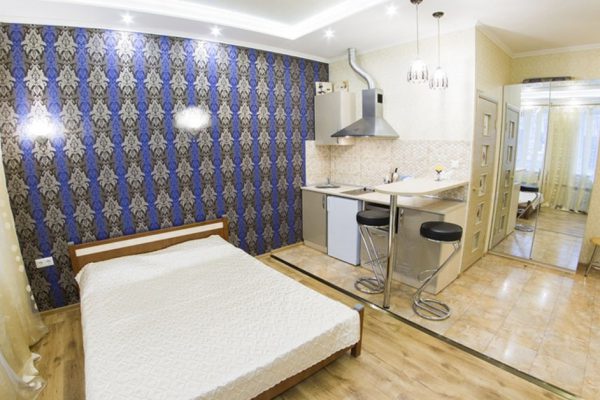 Где найти место кровати в квартире-студии, если трясешься над каждым сантиметром