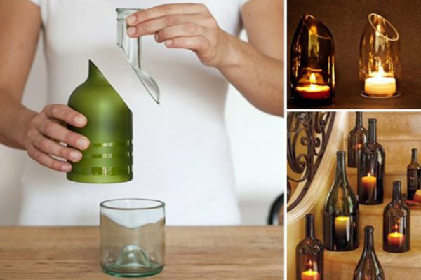 Как быстро и безопасно разрезать стеклянную бутылку: 2 элементарных способа!
