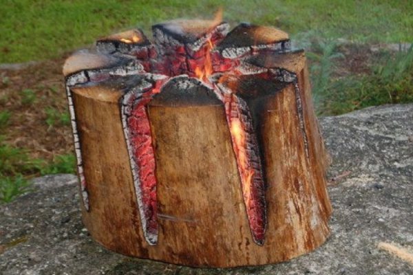Шведский факел — потрясающая уловка, которая пригодится отдыхающим на природе!
