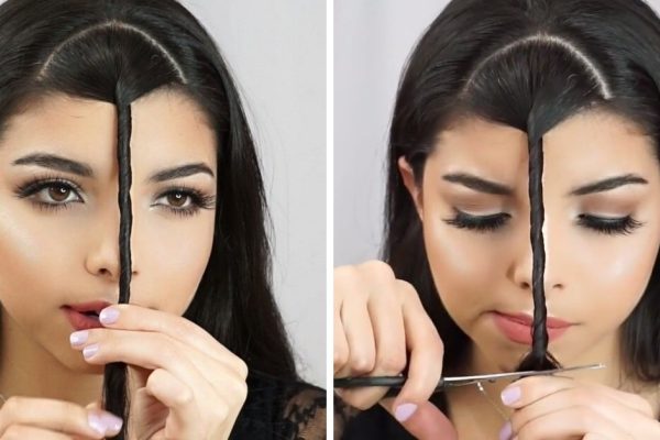 Она закрутила волосы и взяла ножницы… Через 3 секунды я был ошеломлен результатом!