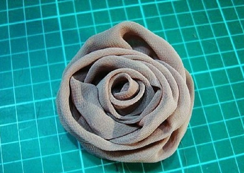цветы из ткани как сделать