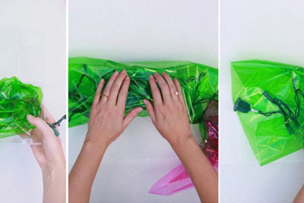 Гирлянды для любых праздников из пластиковых бутылок