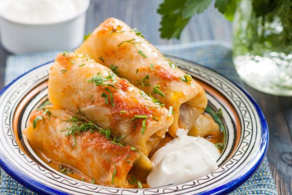 Рецепт картофельных голубцов