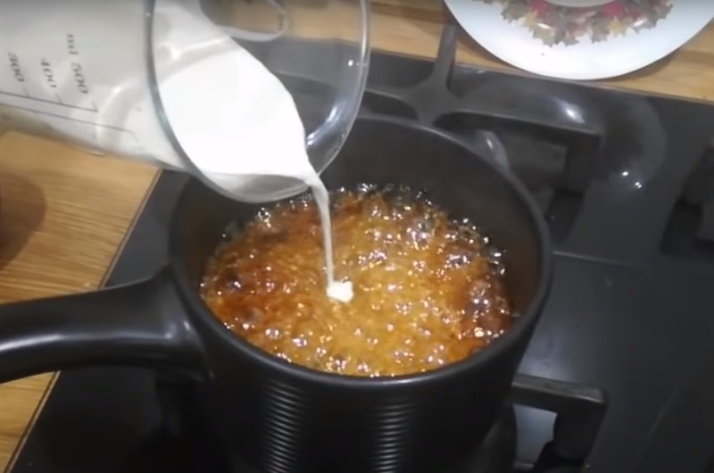 густая сливочная карамель