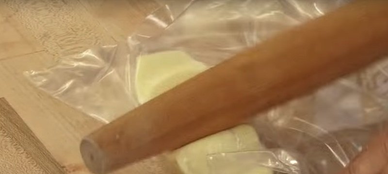 сливочное масло в пакете