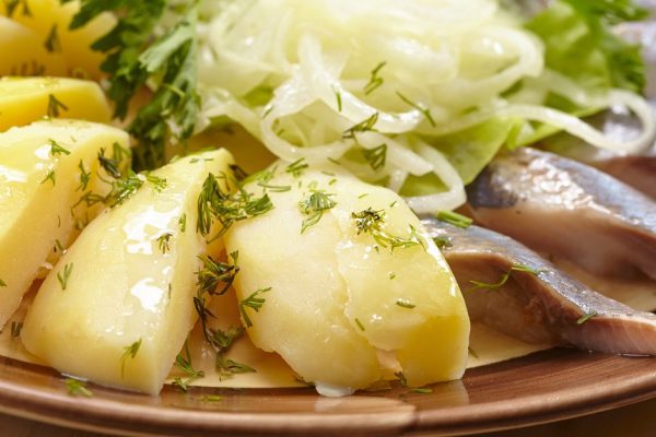Matjes with Potatoes