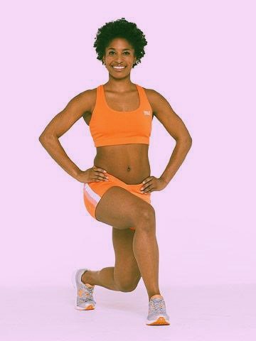 выпады назад