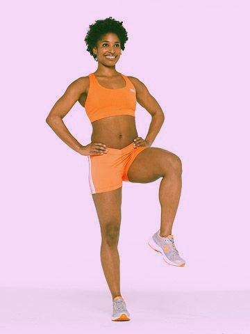 упражнение выпады фото