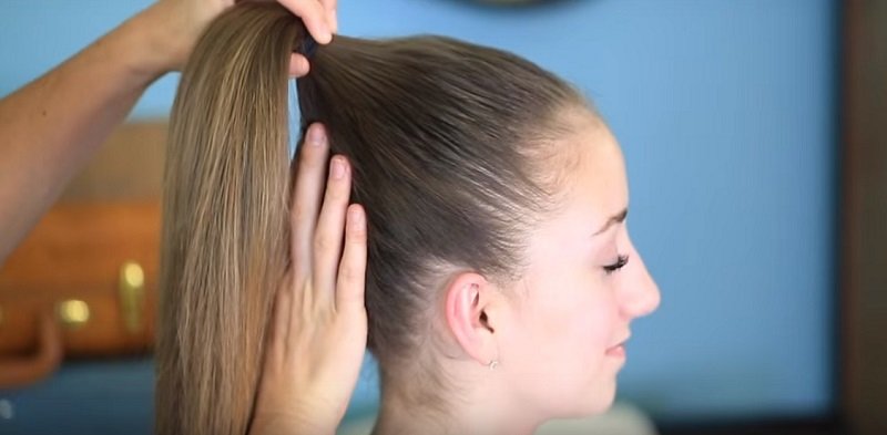 высокий пучок