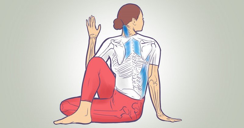 растяжка бедра