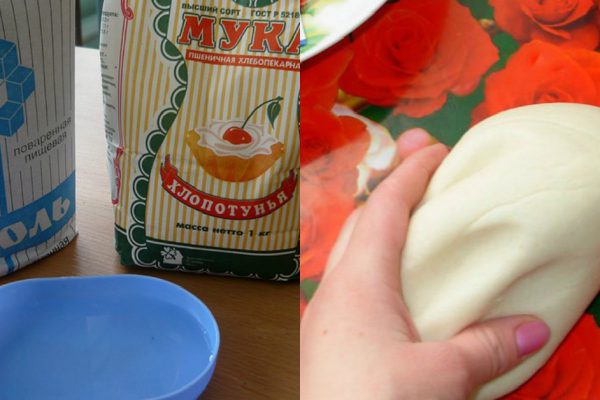 Как сделать соленое тесто и что из него слепить