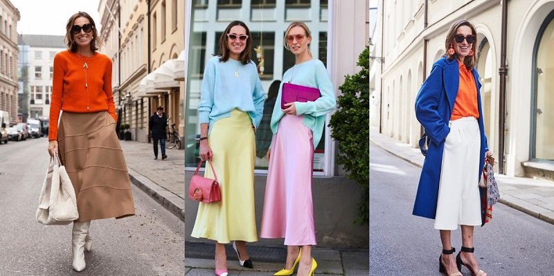 образ в одном цвете