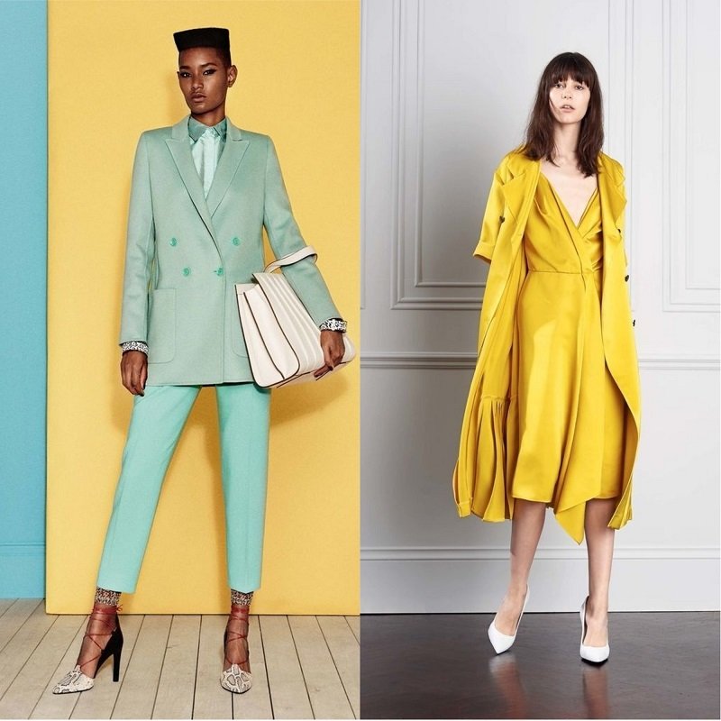 образ в одном цвете