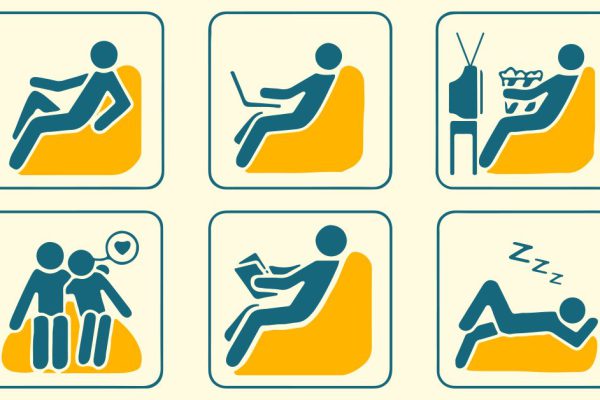 Как сшить кресло-мешок за один вечер. Мечтаю о таком, сколько себя помню!