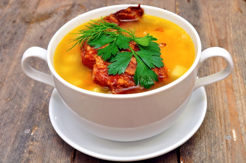 Как полюбить гороховый суп Кулинария,Бульон,Горох,Мясо,Обед,Овощи,Сода,Супы