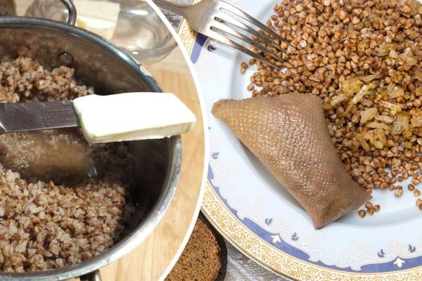 Показала гостю из Америки, как сварить гречку, чтобы в 2 раза увеличить ее объем