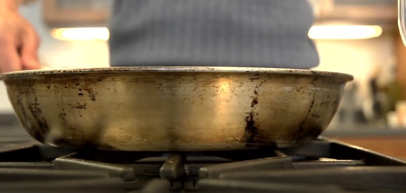 как сварить спагетти в сковородке