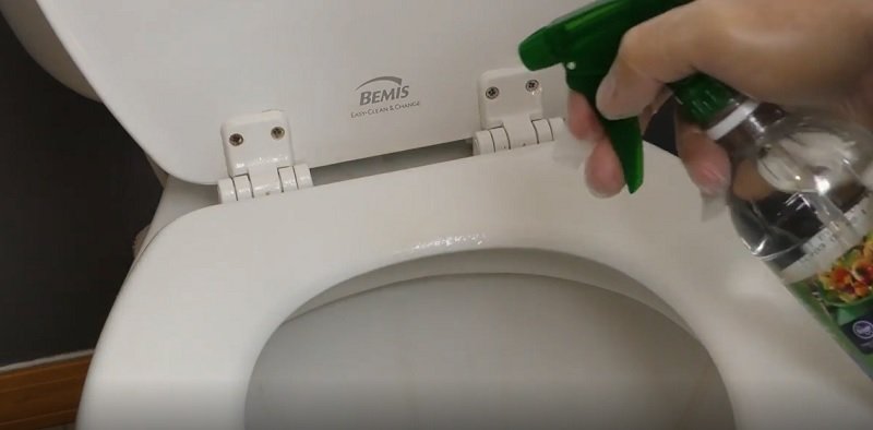 как убирать туалет