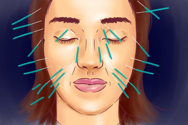 Безопасная процедура для разглаживания морщин на лице