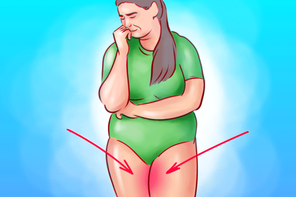 Как избавиться от потертостей на внутренней стороне бедер