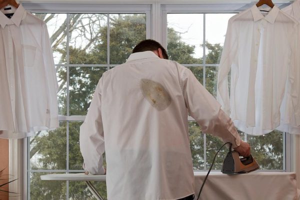 После неудачной глажки я уже хотел выбросить рубашку, пока мне не посоветовали ЭТО!