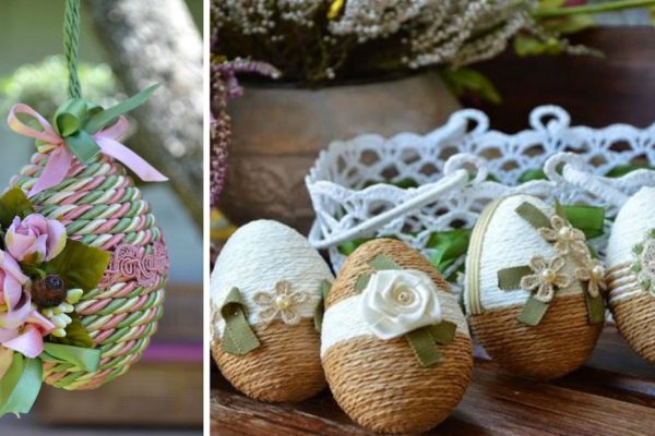 Нарядные пасхальные яйца и как их украсить