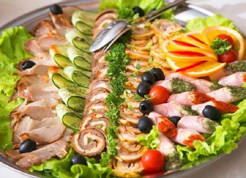 идеи нарезки для праздничного стола