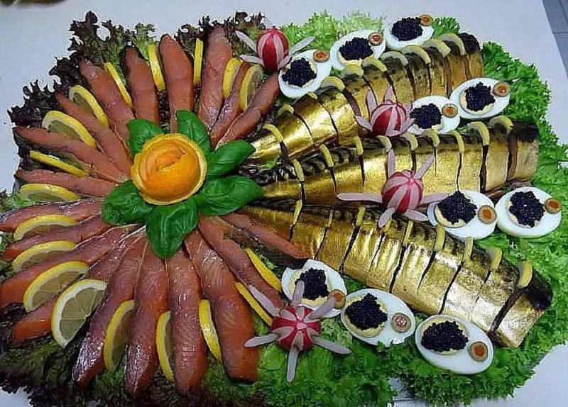 идеи нарезки для праздничного стола