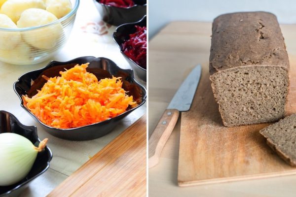 Инструкция по приготовлению салата в хлебе