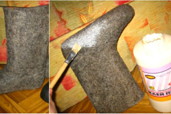 То, что мастерица сотворила с обычными валенками, — не поддается описанию! Восхищаюсь…