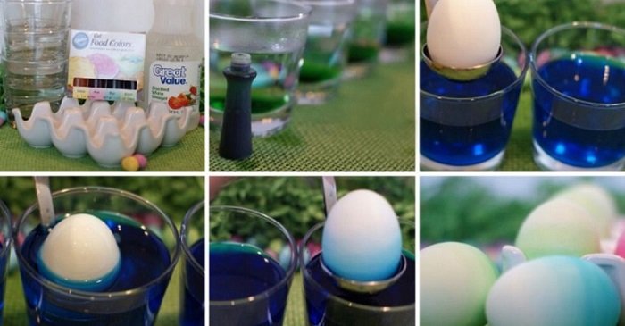 Как украсить яйца на Пасху