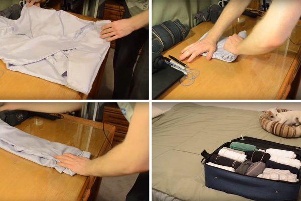 Как уместить в чемодан в два раза больше вещей