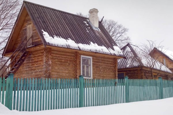 Крестьянский рабочий способ утеплить дом, чтобы по первому этажу можно было босиком ходить