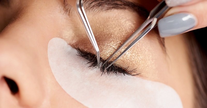 наращивание ресниц