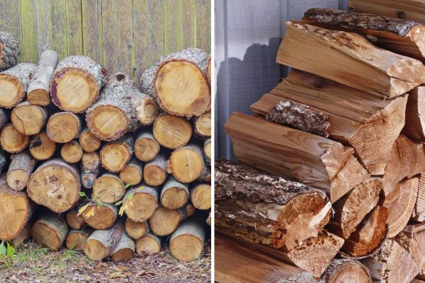 Всю жизнь протопился дровами, объясняю, круглые или колотые дрова выгоднее закупать на зиму