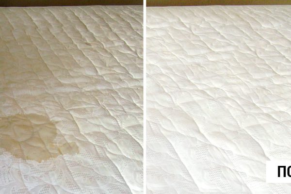 Самый эффективный способ почистить матрас: избавляемся от пятен и запаха!