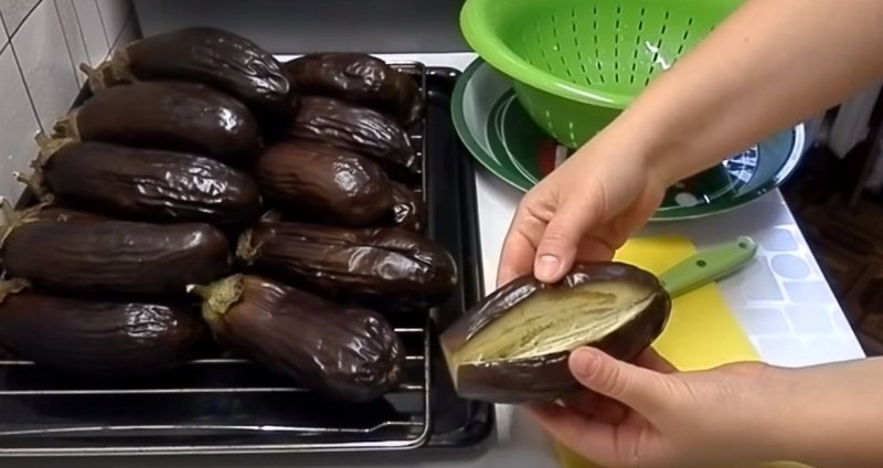 как заморозить баклажаны для рулетиков