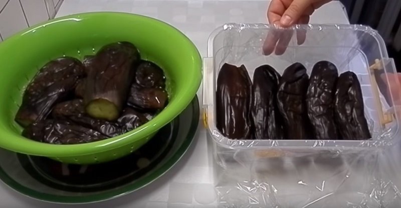 как заморозить баклажаны для фаршировки