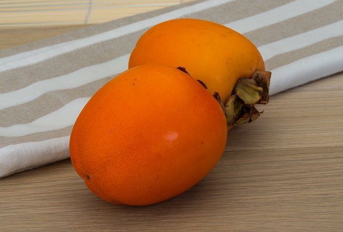 хурма и апельсин