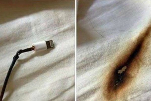 Всегда заряжала телефон в постели. Больше не стану так делать никогда!