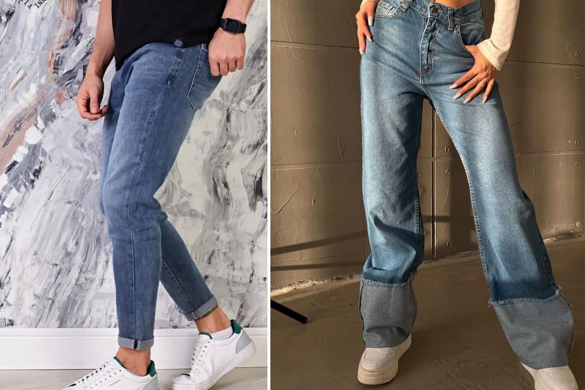 какие джинсы в моде 2024