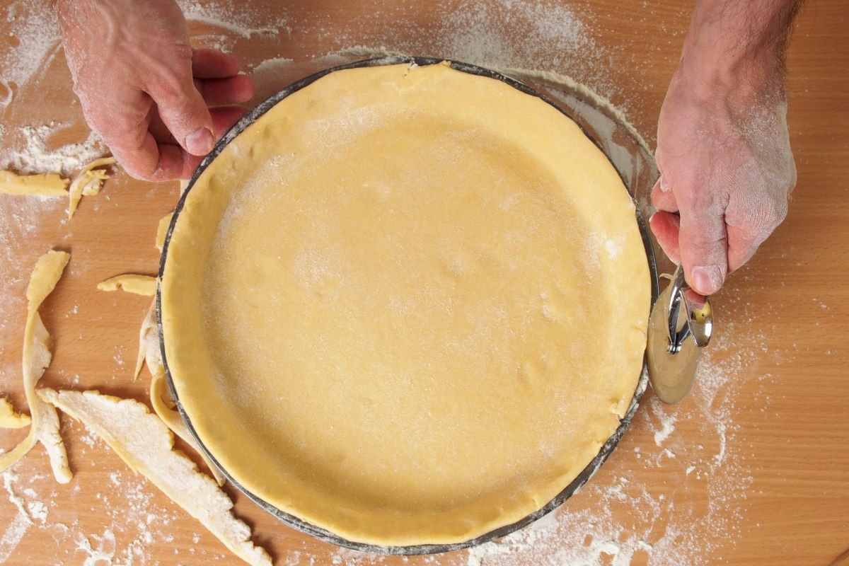 карамельний пиріг рецепт
